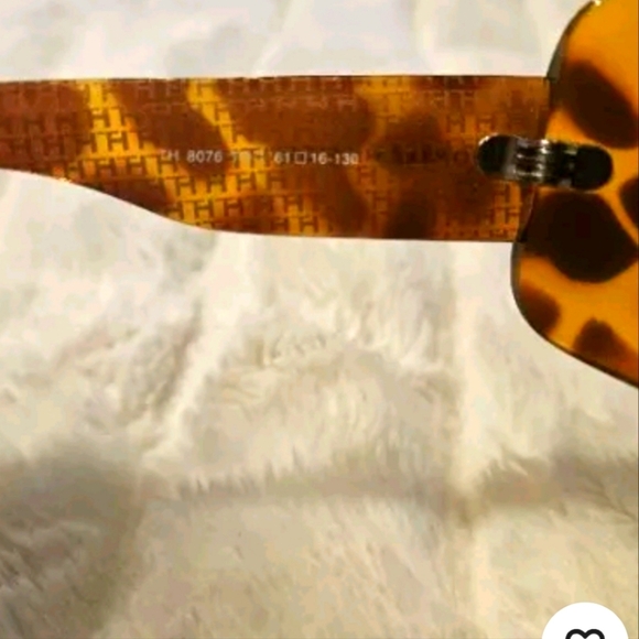 Tommy Hilfiger Tortoise Frame Sunglasses TH8076 Great Condition Ray Ban Case - Picture 2 of 6